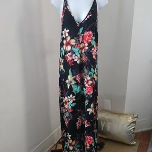 Love Culture Floral Multi Color Romper Jumpsuit 1pc